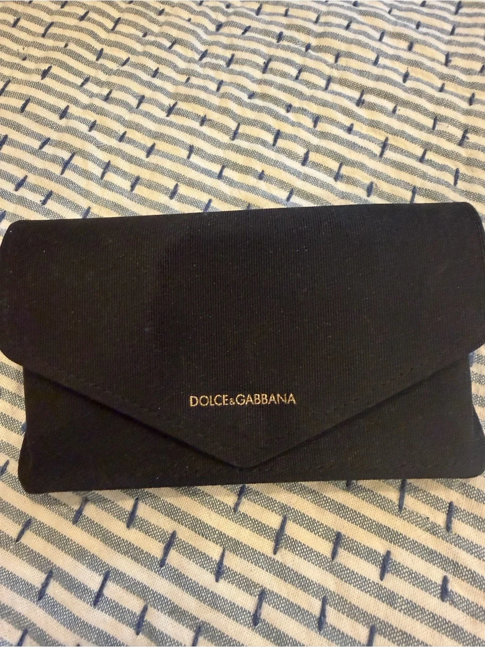 Dolce & Gabbana Black Oversized Square Sunglasses
